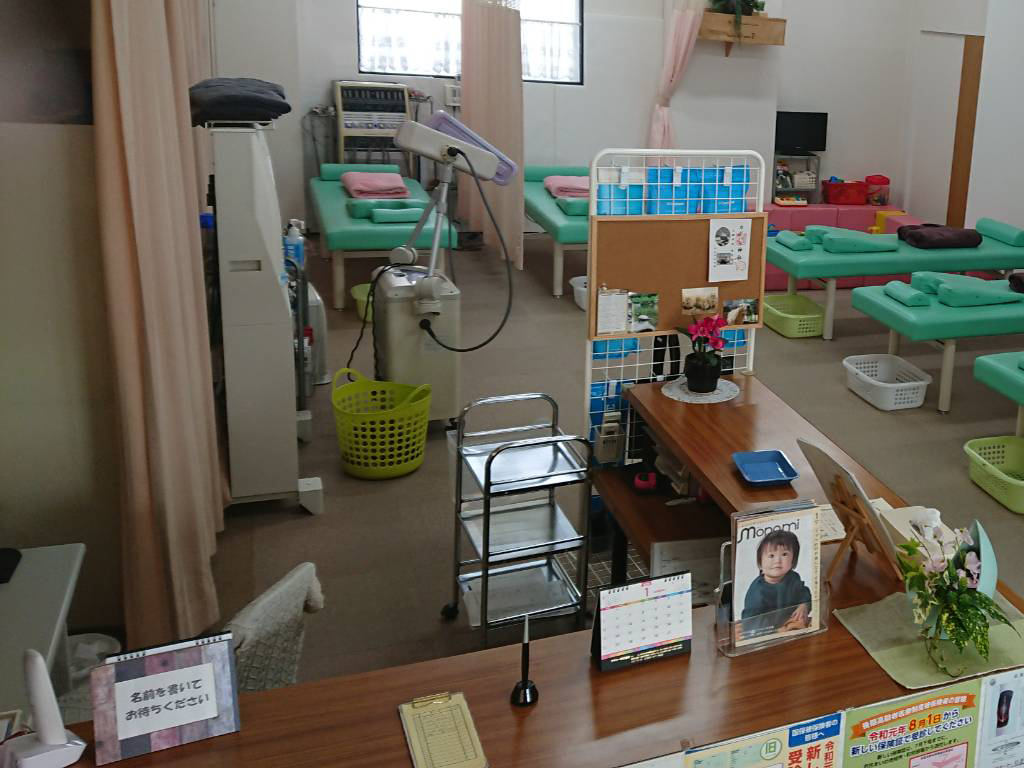 受付表の記入