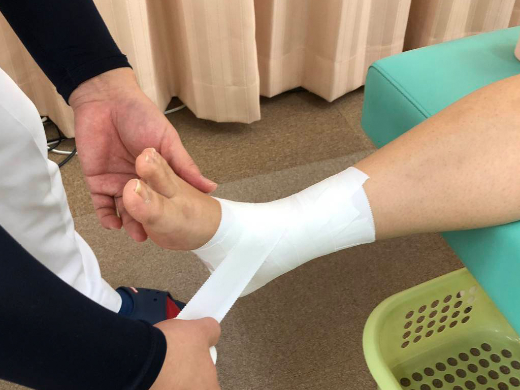 受付表の記入
